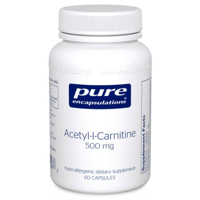 Acetyl L Carnitine 500 mg 60 Capsules