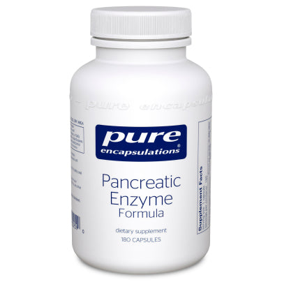 Pancreatic Enzyme Formula 180 Vegan Capsules